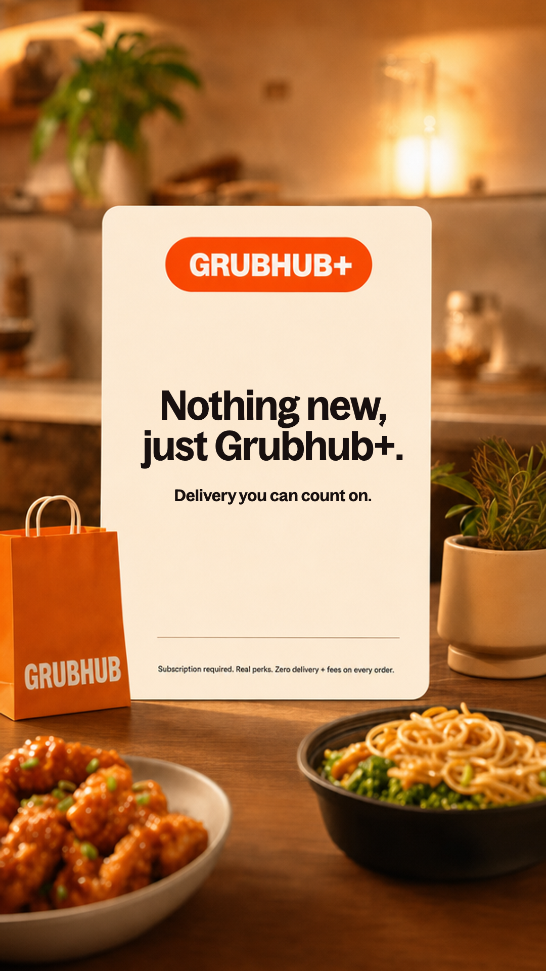 Not a promo. Just Grubhub+.